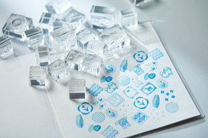 KORI JIRUSHI  Crystal Clarity Stamp S size - Sparkle