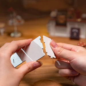 DG162 No.17 Café Rolife DIY Miniature House Craft Dollhouse