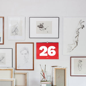 2026 Octàgon Design Wall Planner · A3 Size