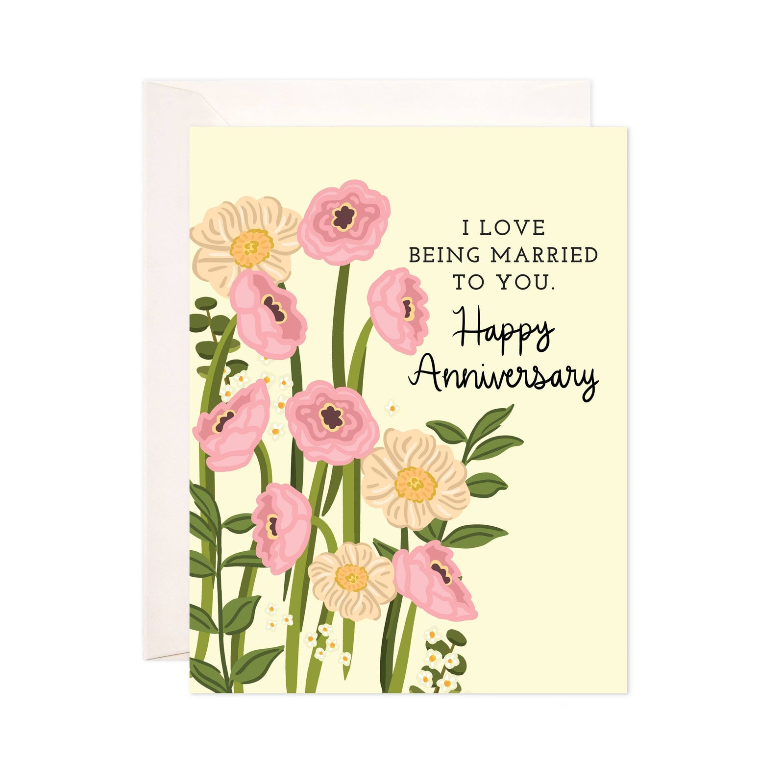 Married To You Anniversary Greeting Card