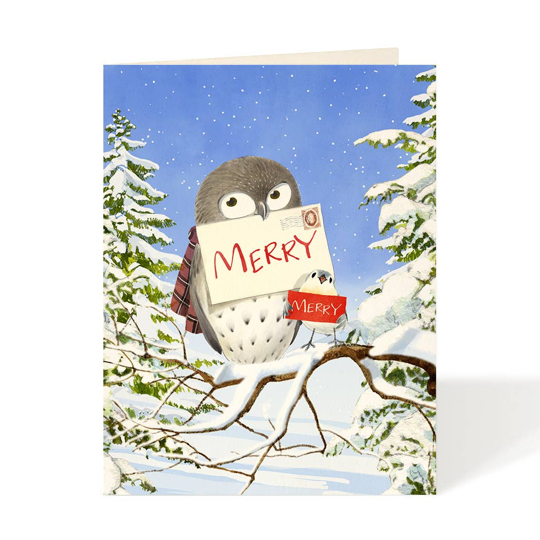 Twice the Merry - Holiday Christmas Cards