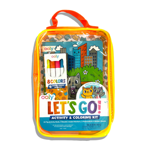 Let's Go!: Activity & Coloring Kit