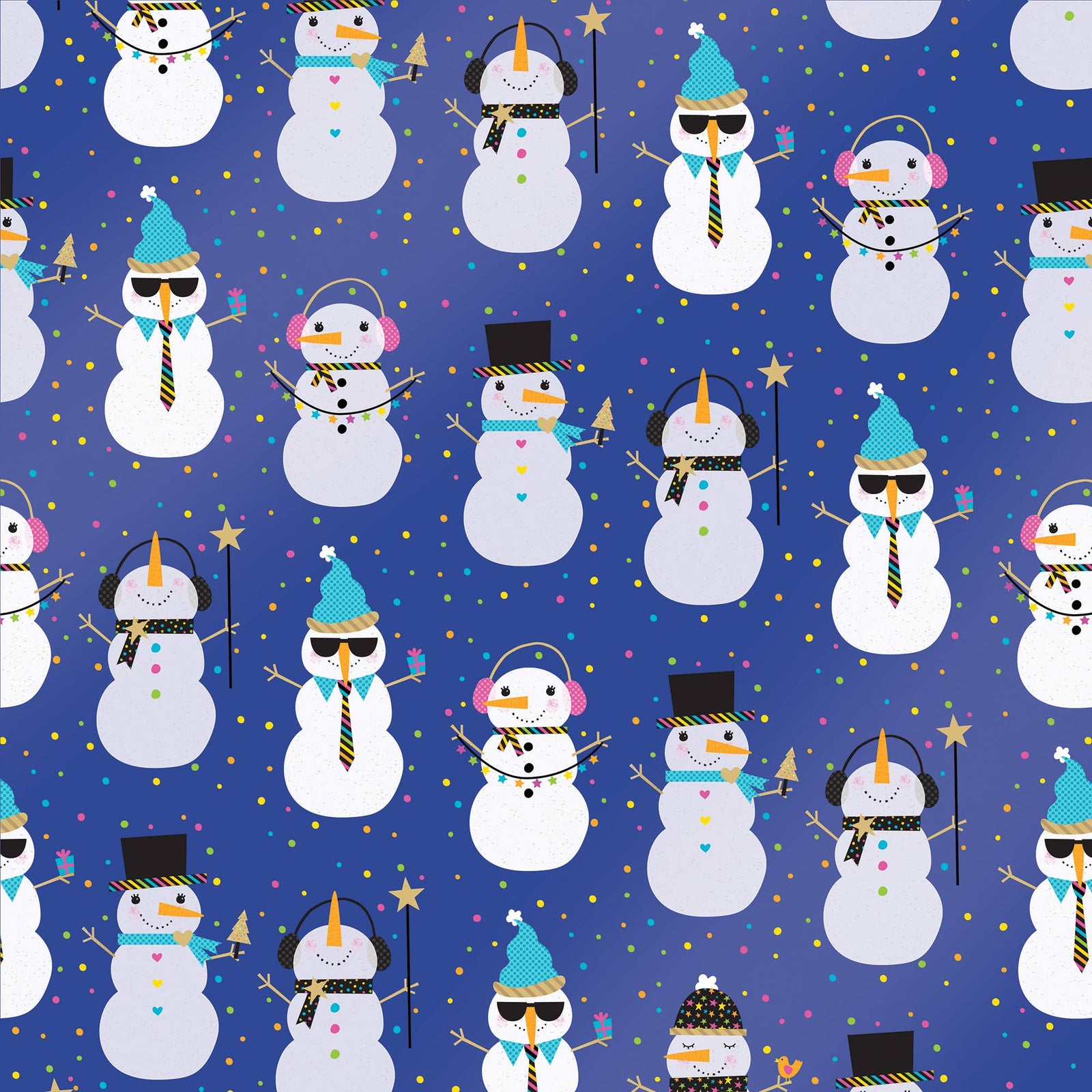 Snowman Party Wrap - Jumbo