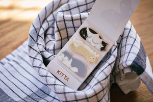 KITTA Portable Washi Decorative Tape -Clear-: Cat