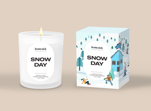 Snow Day Candle