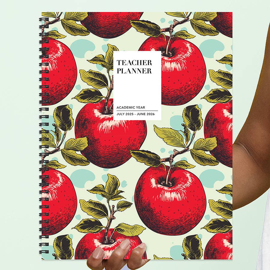 July 2025 - June 2026 Heirloom Apples Teacher Lesson Planner