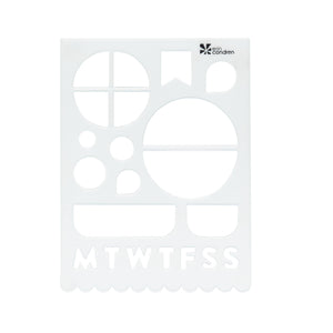 Planning Bookmark Stencils 3-pack