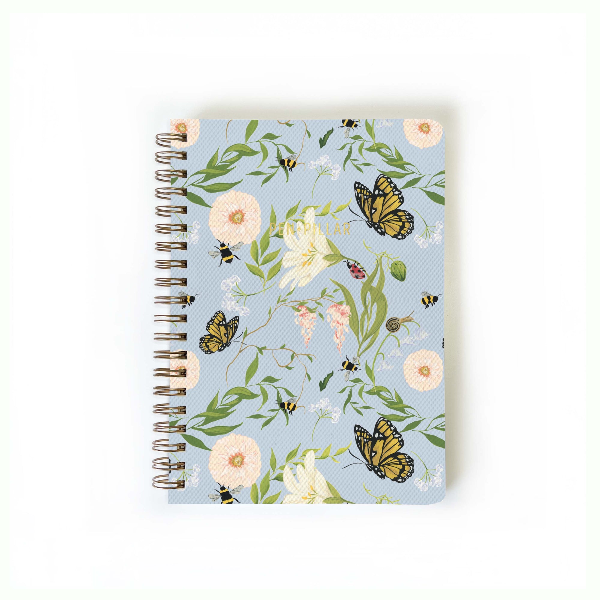 Pollinator Notebook: Large Notebook / Lined Pages