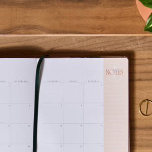 A5 Softbound LifePlanner - Forest Green, horizontal