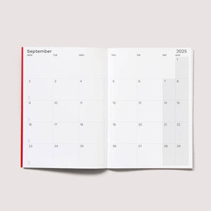 2025/2026 Small Monthly Planner · Similar A5 size