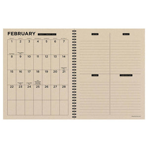 July 2025 - June 2026 Adventure Large Weekly Monthly Planner