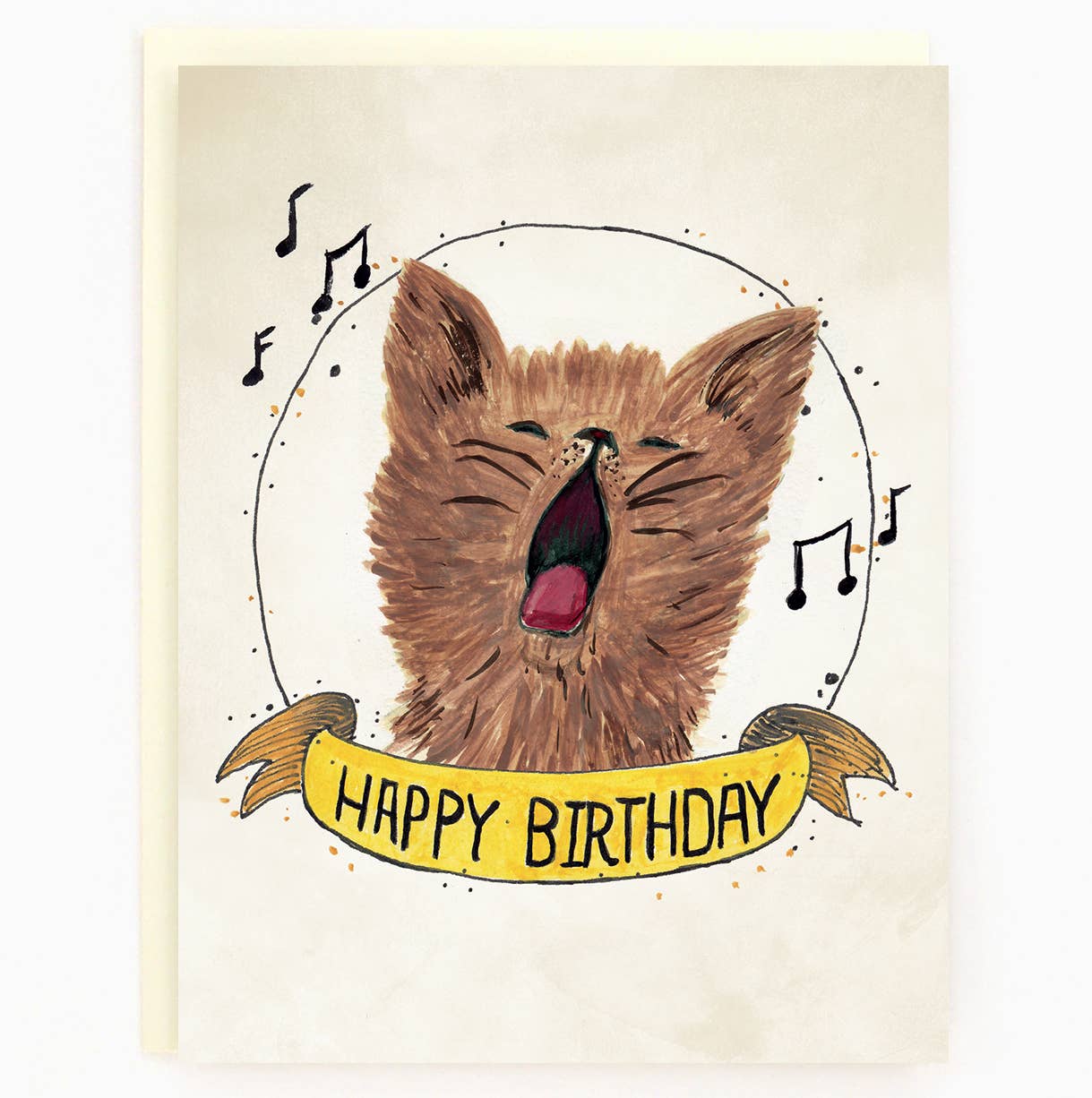 Birthday Cat Card
