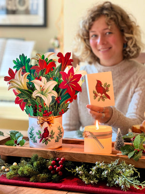 Winter Joy (Pop up holiday Greeting Card)