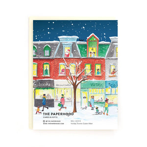 Toronto Queen Street Wraparound Holiday Card