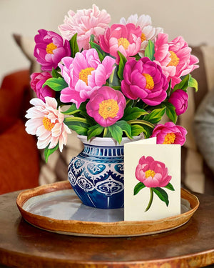 Peony Paradise (Pop-up Greeting Cards)