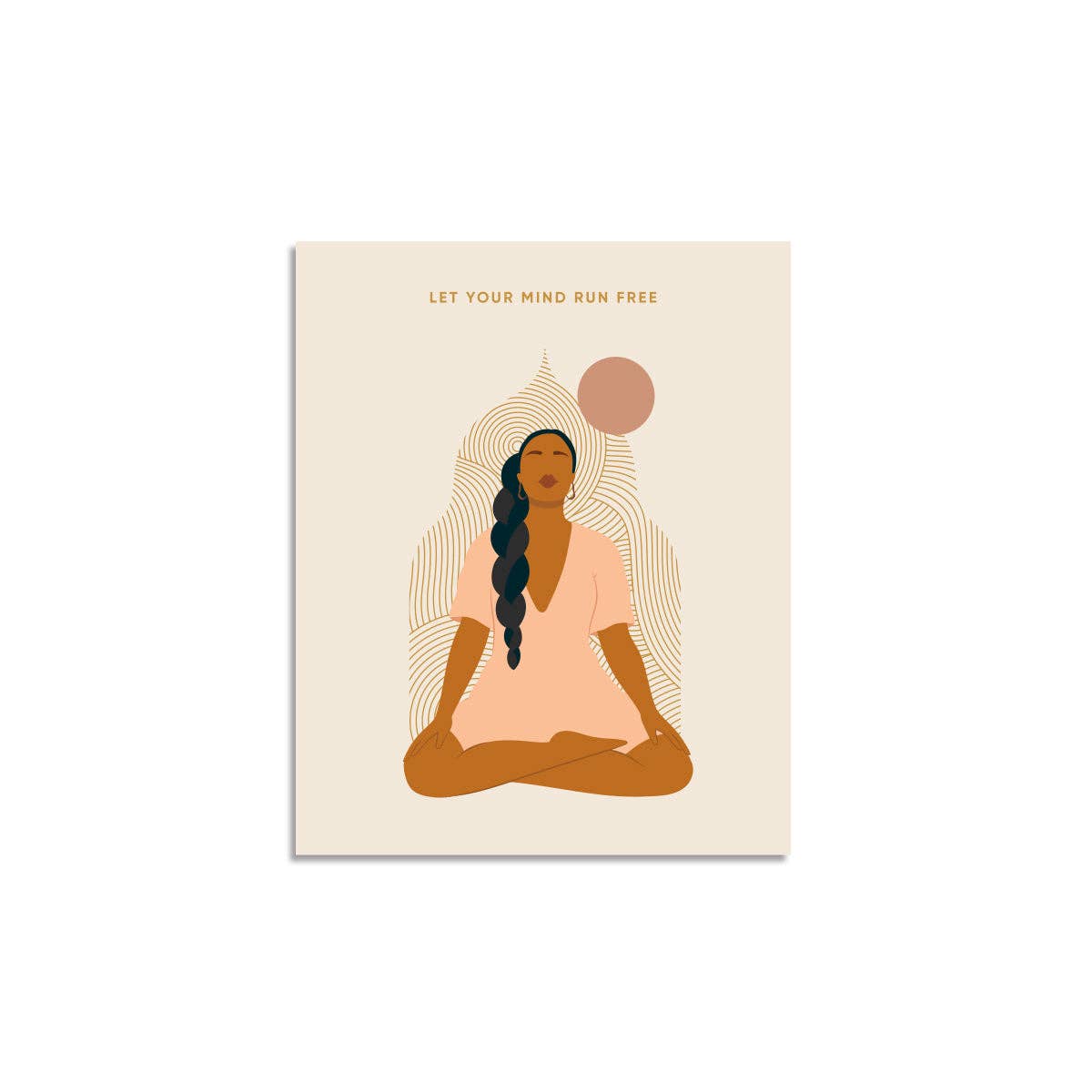 Let Your Mind Run Free Wall Art