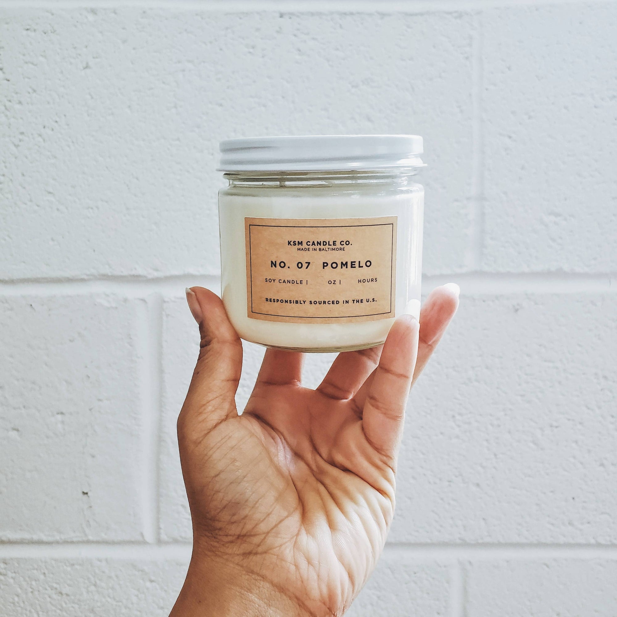 12 oz Soy Candle: KSM Candle Co