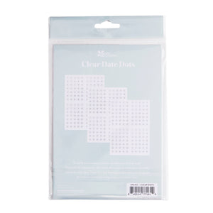 Date Dots - Clear