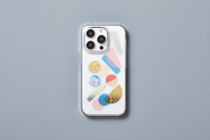 "COFFRET" BAR Decoration Sticker: Pink Float