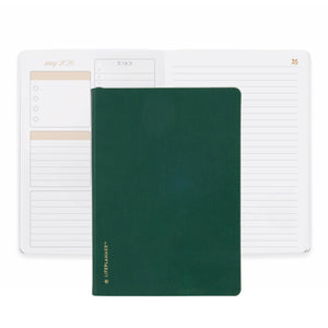 A5 Softbound LifePlanner - Forest Green, horizontal
