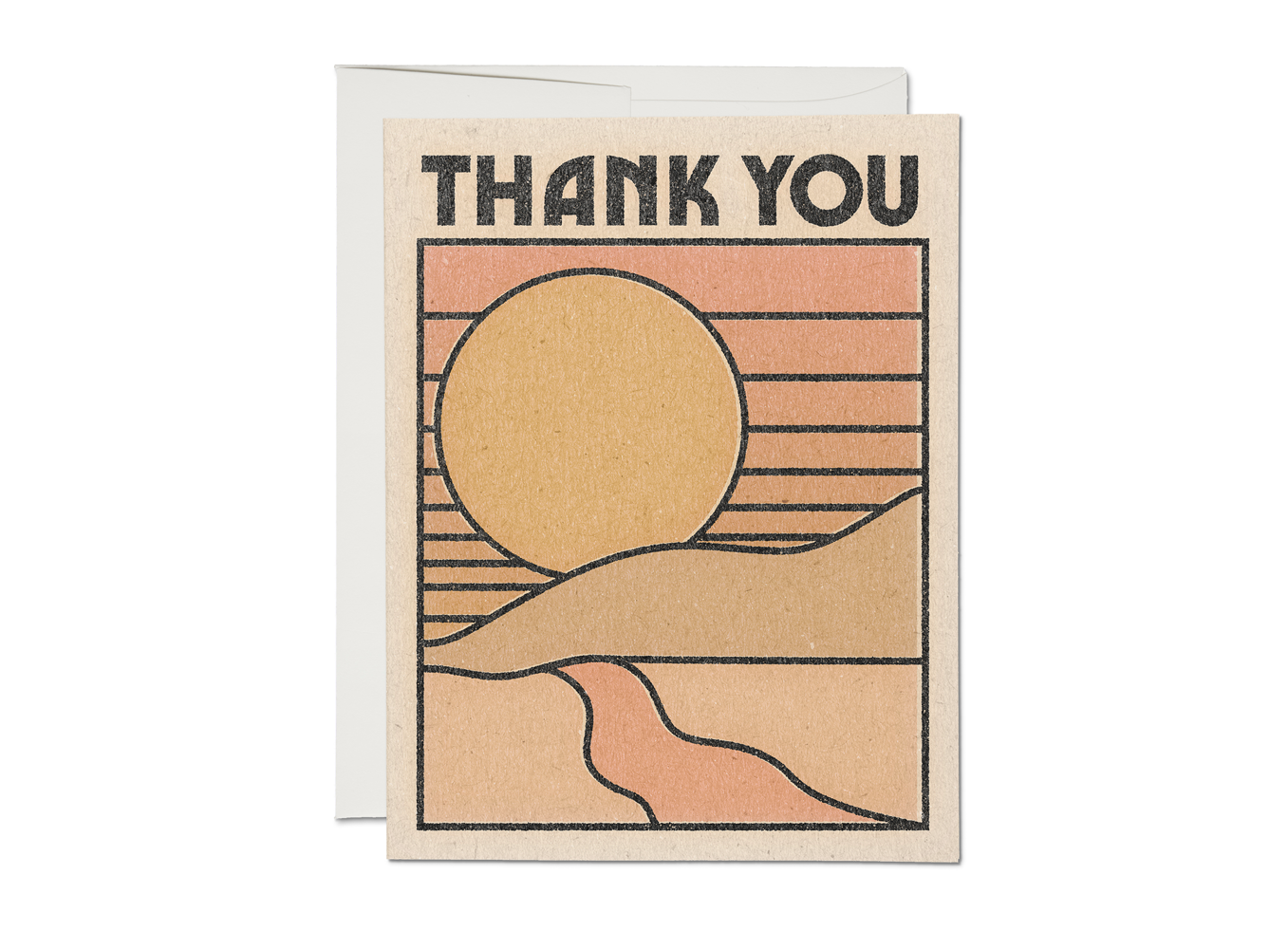Thank You Sun thank you greeting card: Singles