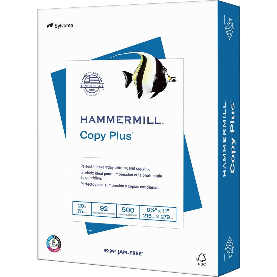 Hammermill Copy Plus Paper - White - 1 Ream