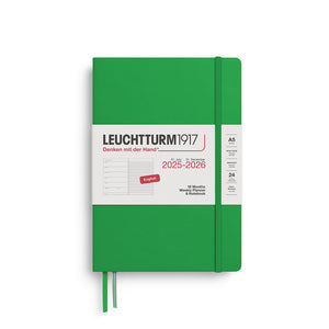 A5 2025-2026 Weekly Planner & Notebook 18 Months, LEUCHTTURM1917