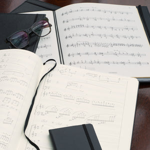 A4+ Sheet Music Master Classic Notebook Slim Hardcover, LEUCHTTRUM1917