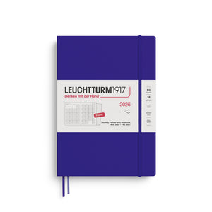B5 2026 Monthly Planner with Notebook, LEUCHTTURM1917