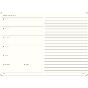 A5 2025-2026 Weekly Planner & Notebook 18 Months, LEUCHTTURM1917