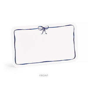 Navy Bow Little Notes® – Boxed Set of 85 Mini Notecards