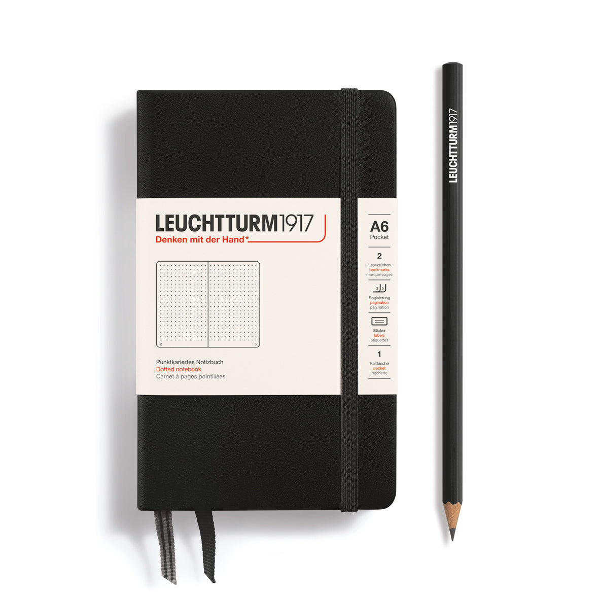 A6 Dotted Notebook Hardcover, LEUCHTTURM1917