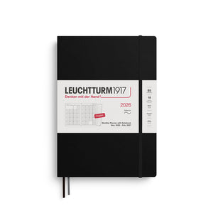 B5 2026 Monthly Planner with Notebook, LEUCHTTURM1917