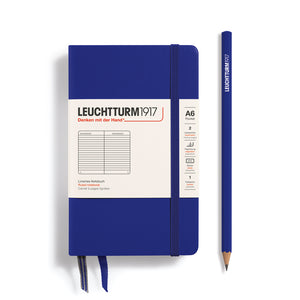 A6 Lined Notebook Hardcover, LEUCHTTURM1917