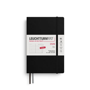 B6 2026 Monthly Planner with Notebook, LEUCHTTURM1917