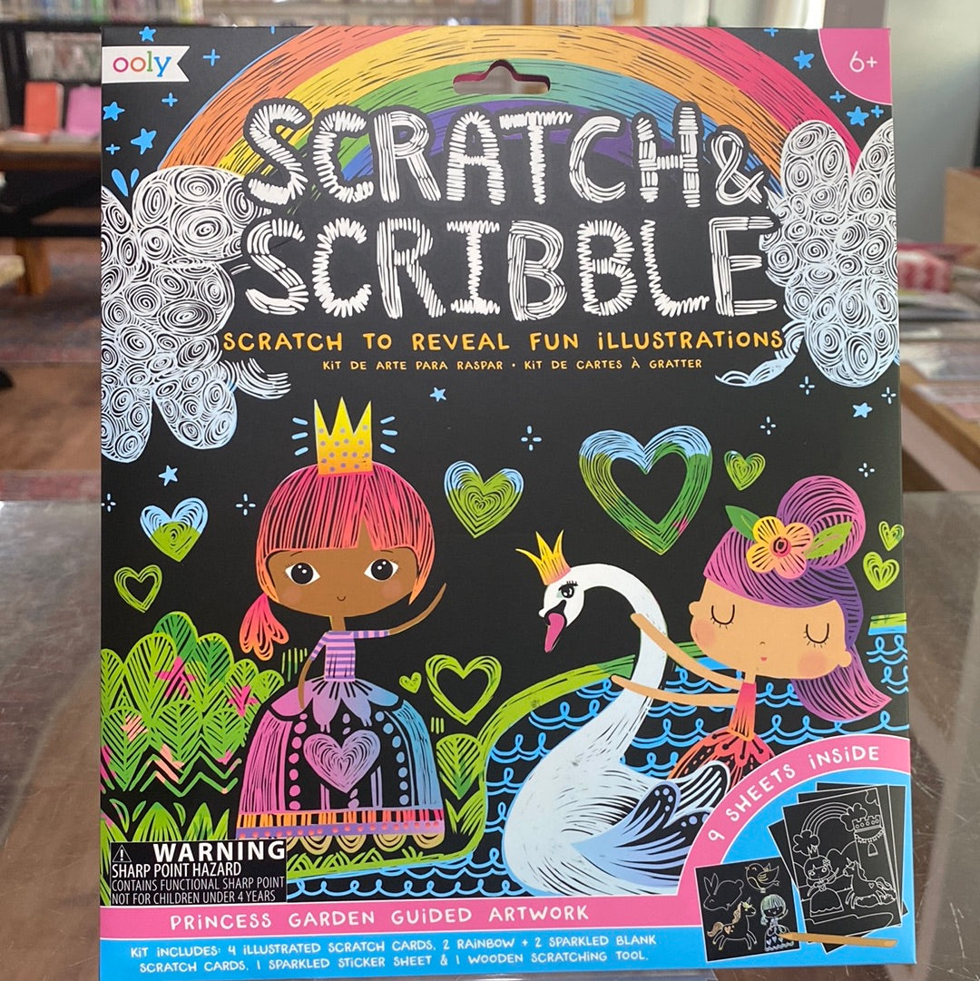 Scratch & Scribble - Princess Garden