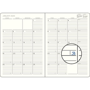 B5 2026 Monthly Planner with Notebook, LEUCHTTURM1917