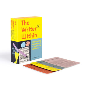 The Writer Within: 50 journaling prompt cards to inspire and transform