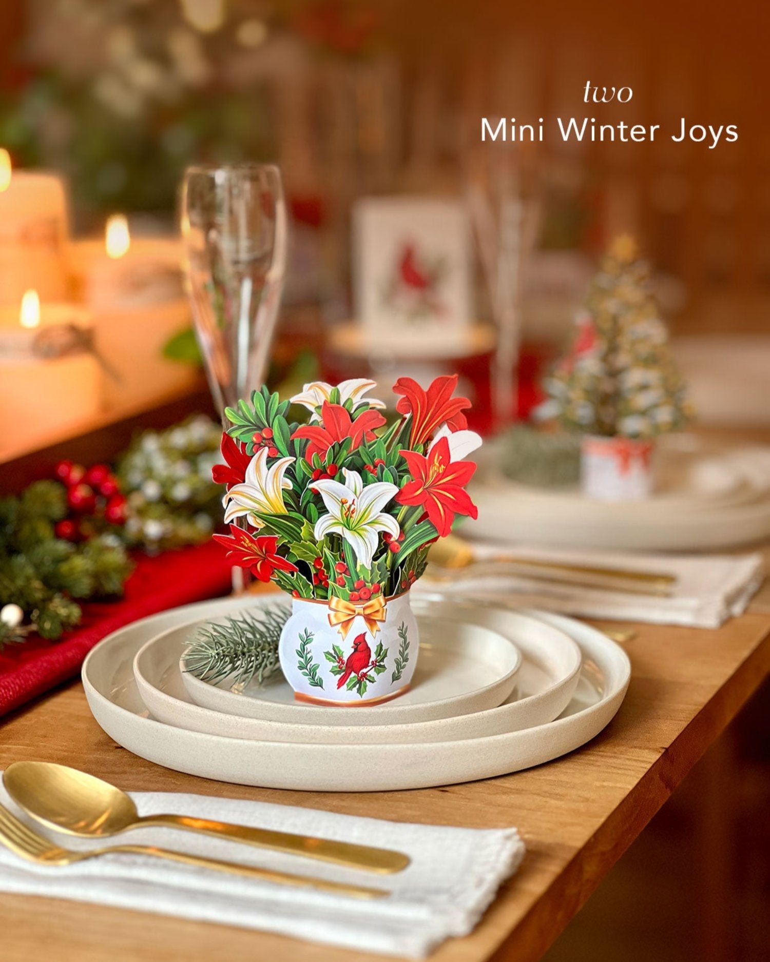 Mini Winter Joy (Pop-up Greeting Card)