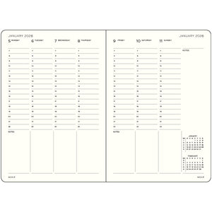 B5 2026 Week Planner, LEUCHTTURM1917