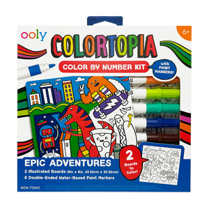 Colortopia Paint Marker By Number Kit