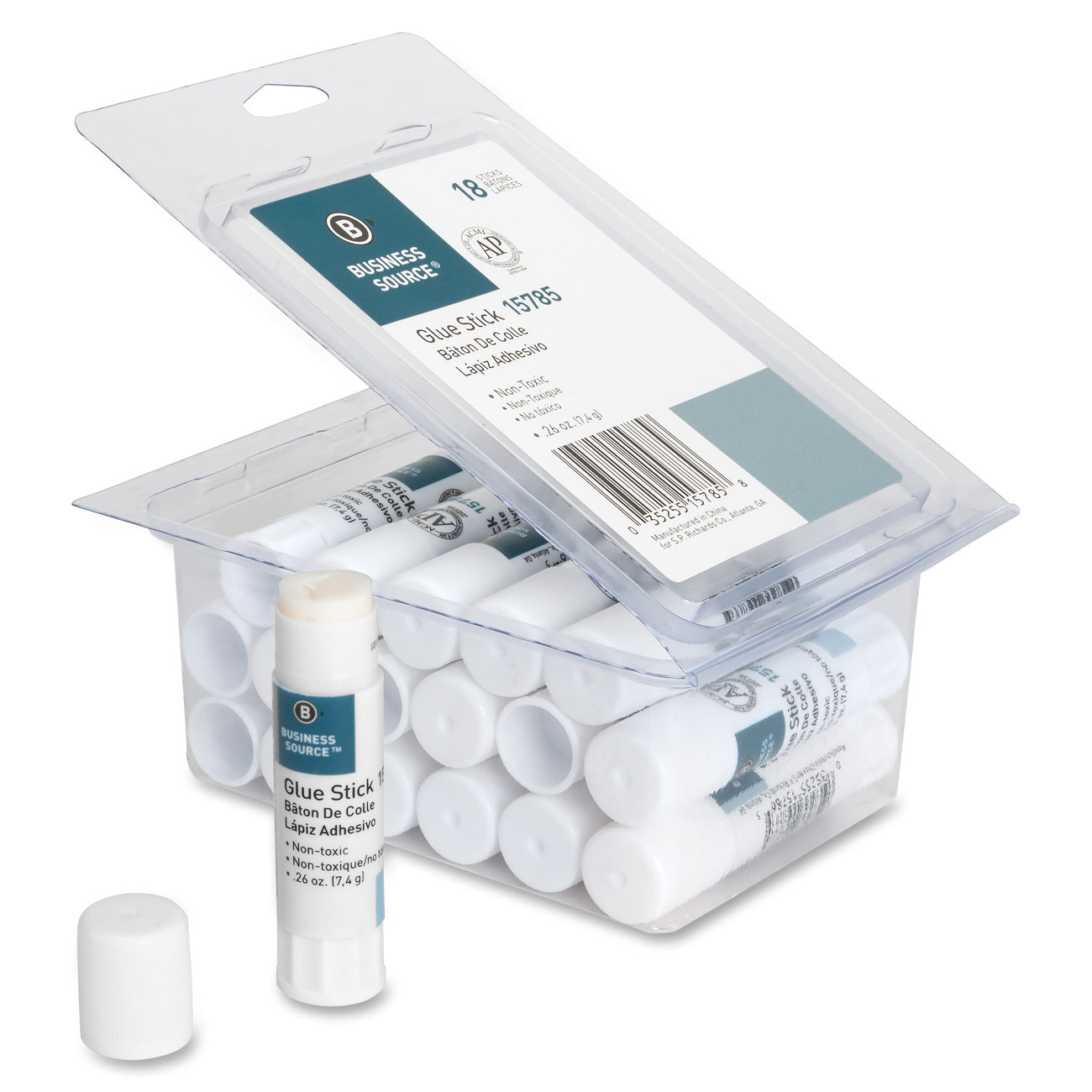 Business Source Value Pack Glue Sticks