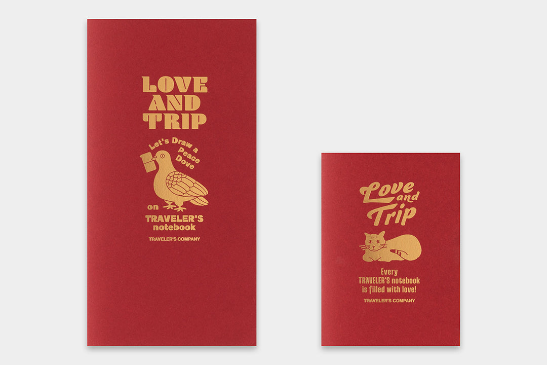 TRAVELER'S notebook Love and Trip - Passport Size Refill
