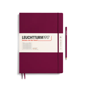 A4+ Lined Master Classic Notebook Slim Hardcover, LEUCHTTRUM1917