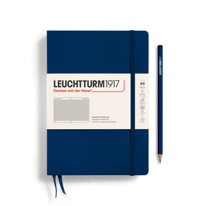 A5 Squared/Graph Notebook Hardcover, LEUCHTTURM1917