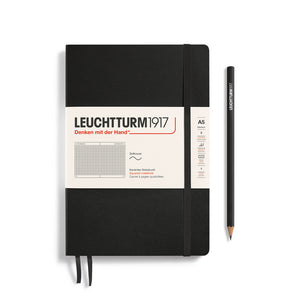 A5 Squared/Graph Notebook Hardcover, LEUCHTTURM1917