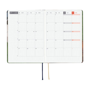 2026 Hobonichi Techo - Hiroko Kubota: Waiting on the Chord / HON - A6 Size/ Daily/Jan. Start
