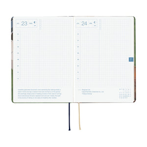 2026 Hobonichi Techo - Hiroko Kubota: Waiting on the Chord / HON - A6 Size/ Daily/Jan. Start