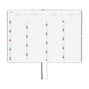 2026 Hobonichi Techo -  2026 HON A6 Liberty Fabrics: Sasha Kiora