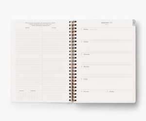 2024 Blossom 12-Month Softcover Spiral Planner